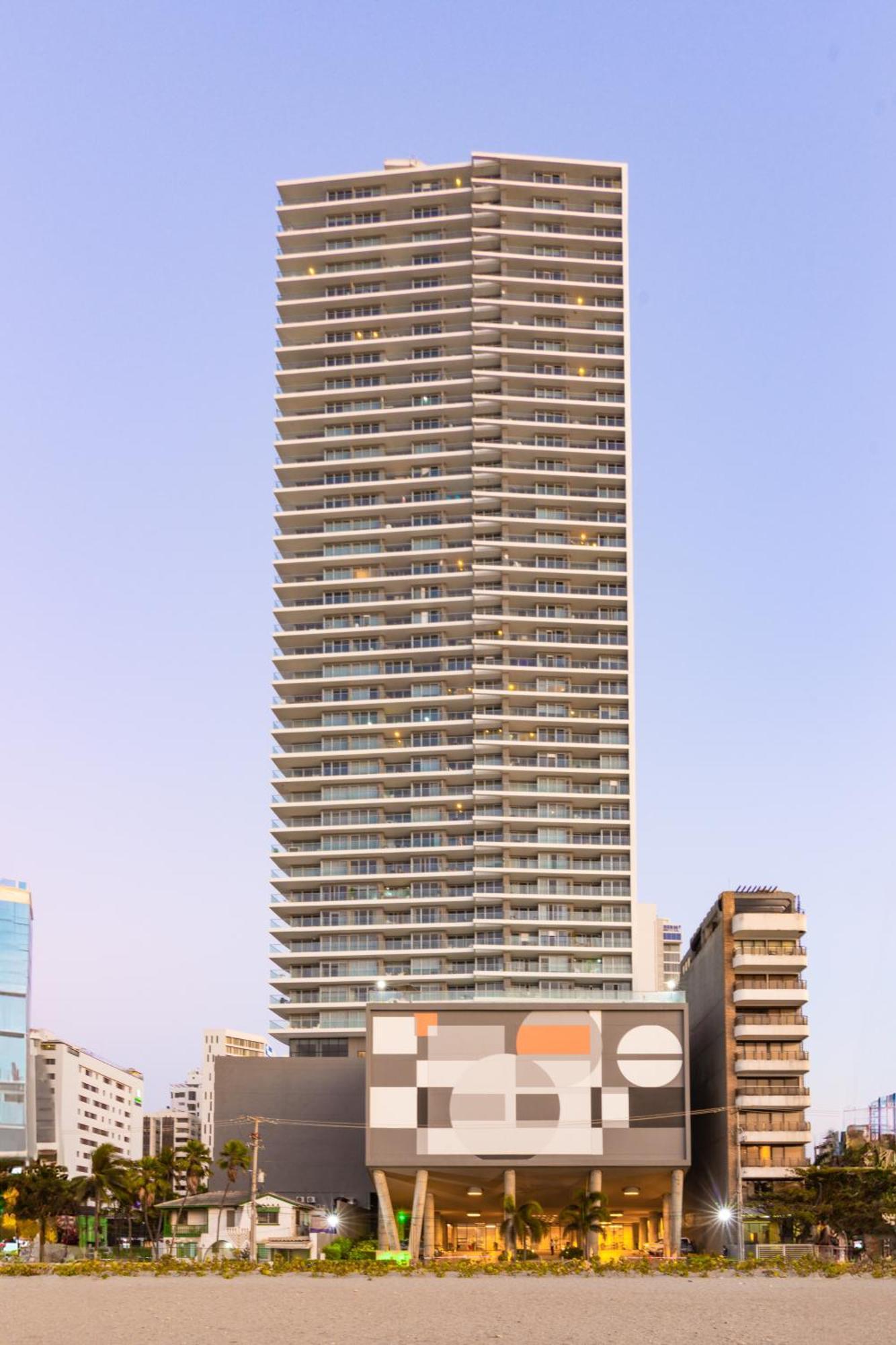 41St Fl Beach Condo In Bocagrande Cartagena Eksteriør bilde