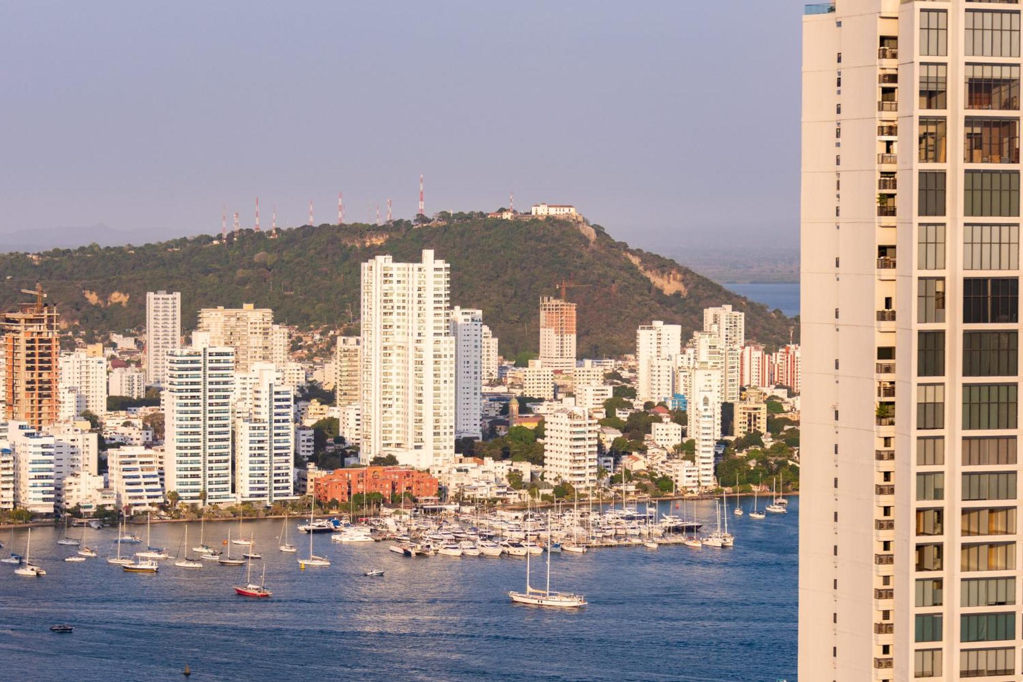 41St Fl Beach Condo In Bocagrande Cartagena Eksteriør bilde