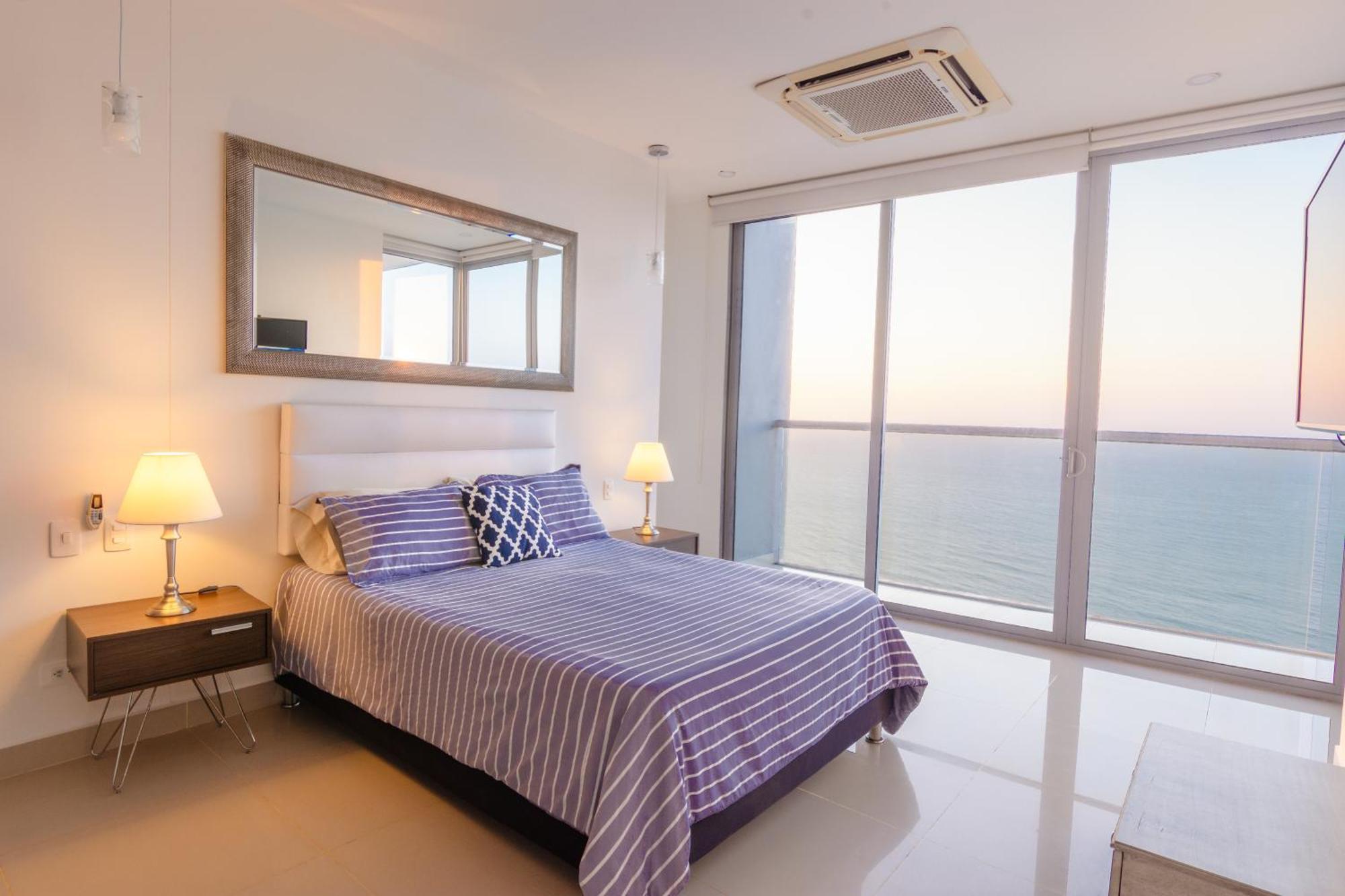 41St Fl Beach Condo In Bocagrande Cartagena Eksteriør bilde