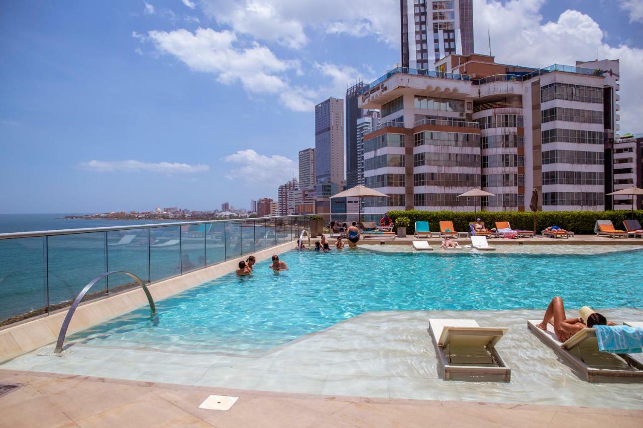 41St Fl Beach Condo In Bocagrande Cartagena Eksteriør bilde