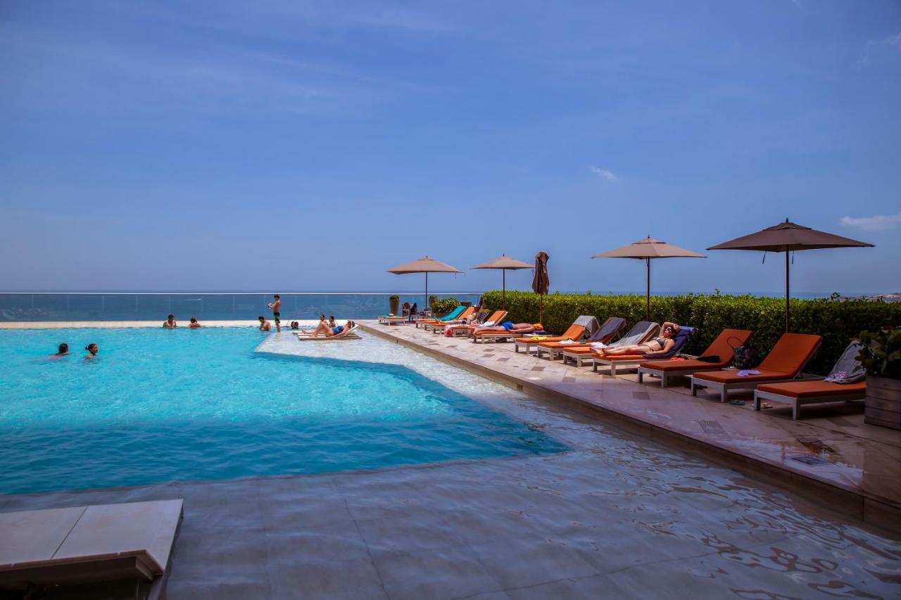41St Fl Beach Condo In Bocagrande Cartagena Eksteriør bilde